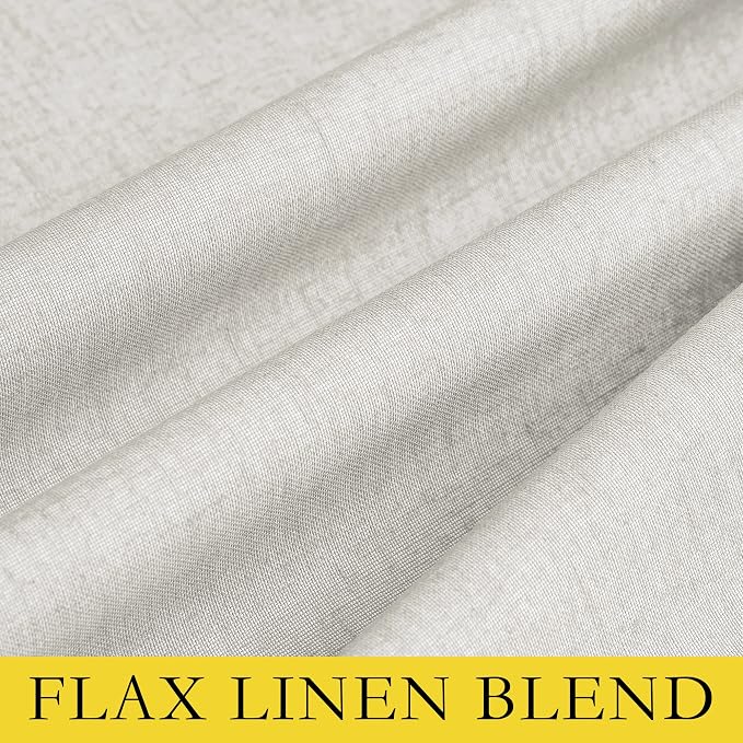 NICETOWN Linen Blackout Curtains - Image 8