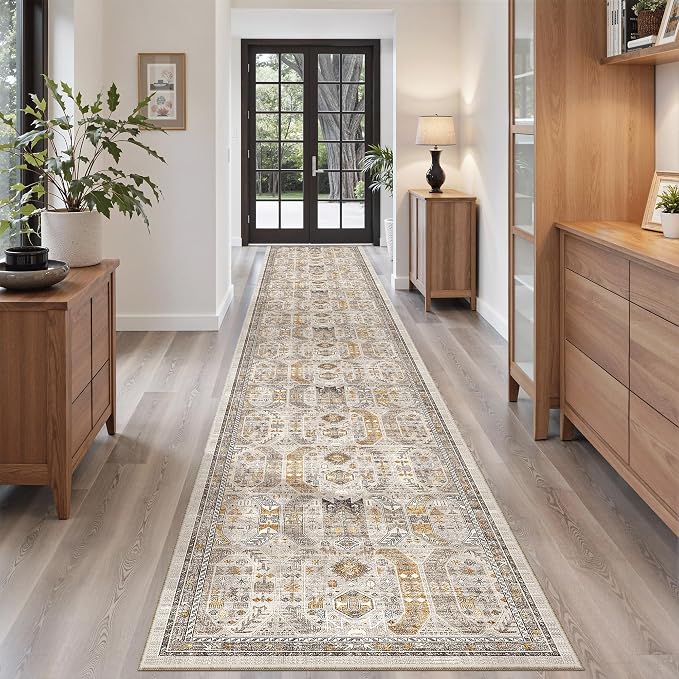 Madane Hallway Runner Rug 2'6''x16' Kitchen Runner - Image 4