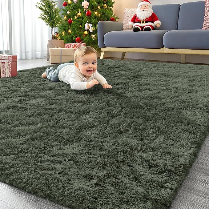 OLANLY 5x8 Machine Washable Large Area Rugs by OLANLY