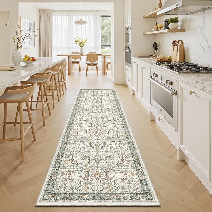 2x6 Hallway Washable Runner Rug - Image 8