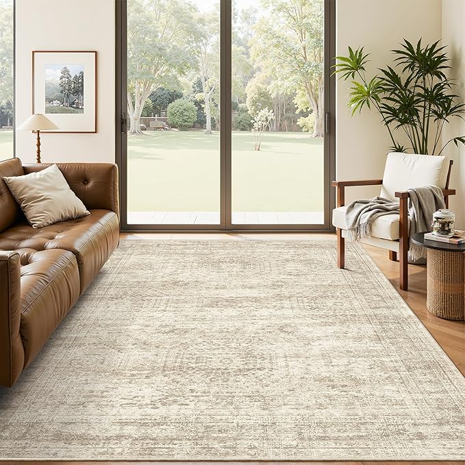 4x6 Area Rugs for Living Room, Vintage Washable Rugs for Dining Room, Home - Image 10