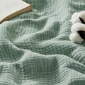 Bedsure 100% Cotton Muslin Blanket Queen Size by BEDSURE
