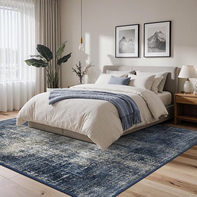 BEIMO Area Rugs 9x12 for Living Room Bedroom, Modern Abstract Machine Washable - Image 3