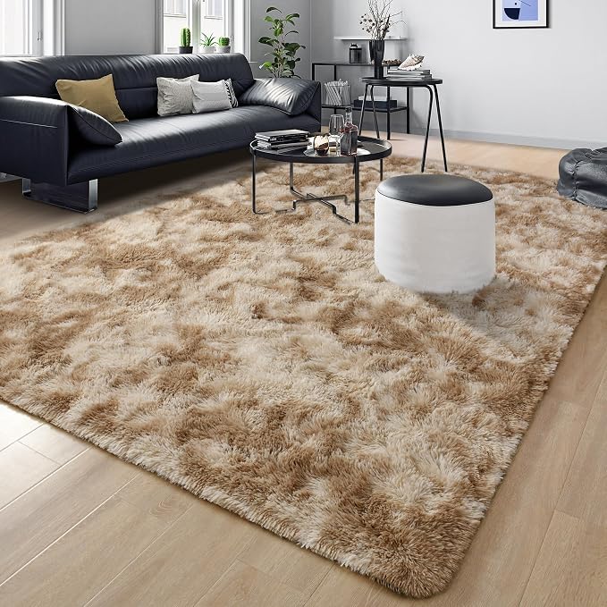 Tepook Fluffy Large Rugs for Living Room, Shag Area Rug 6x9 Soft Carpet for - Image 8
