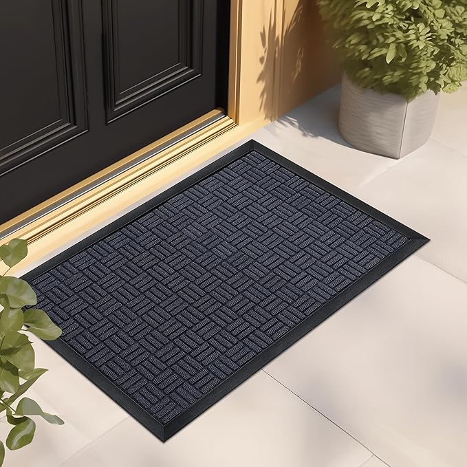 Mibao Front Door Mat, Heavy Duty Durable Welcome Mat by Mibao