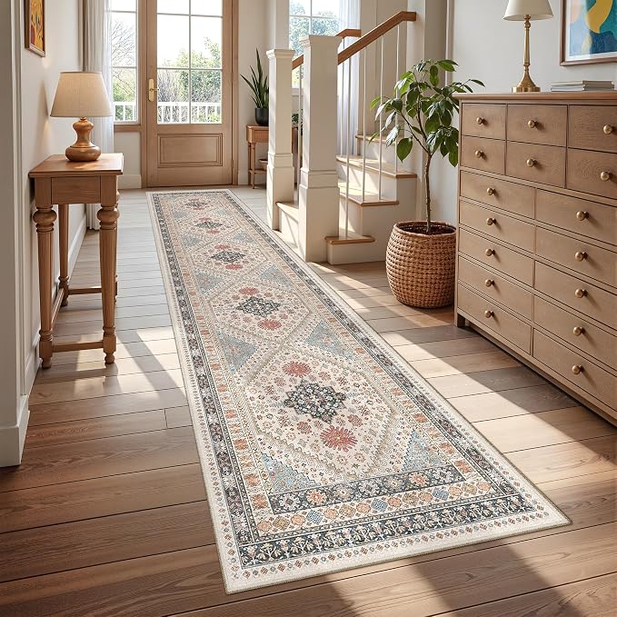 Hallway Runner Rug 2x12, Extra Long Washable Runner Rugs - Image 3