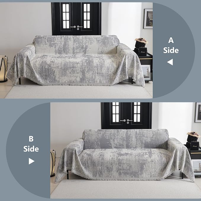 MYSKY HOME Couch Cover for Sectional Sofa Set Furniture Sofa Cover Washable for - Image 6