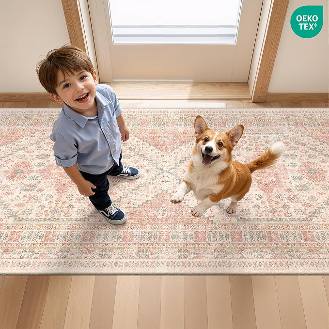2x5 Rug Runner Washable for Entryway, Soft Bathroom Rugs - Image 7