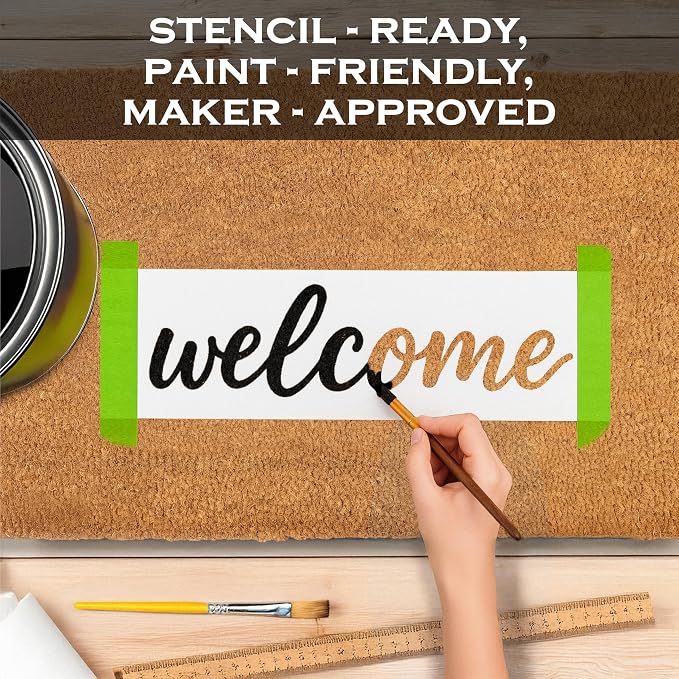 Blank Doormat Coir 30x17 Inch for Screen Printing, Welcome Mat Outdoor 1pk | - Image 5