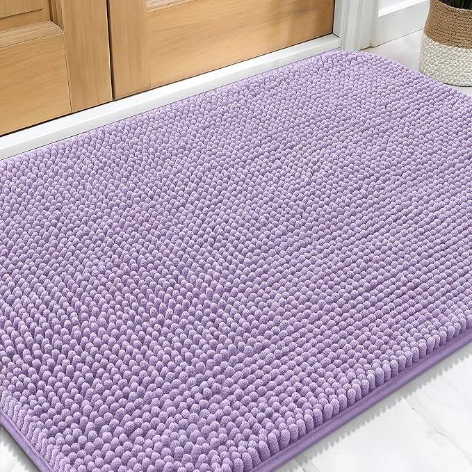 OLANLY Dog Door Mat for Muddy Paws 30x20, Absorbs Moisture and Dirt, Absorbent by OLANLY