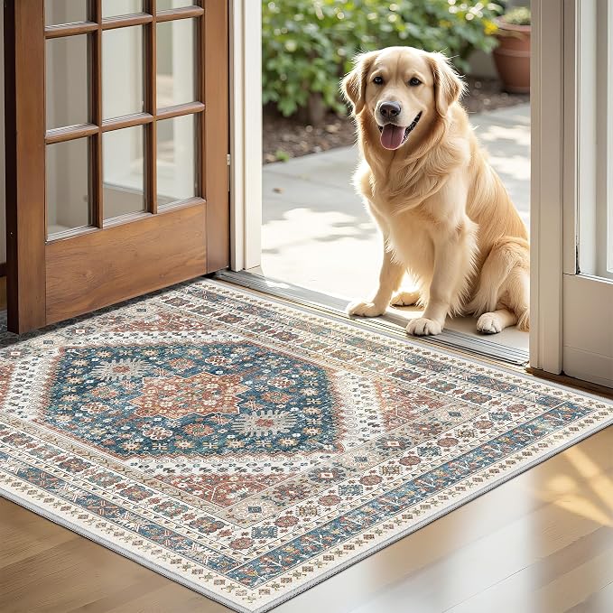 Entryway Rug - 2x3 Washable Rug Runner - Image 3