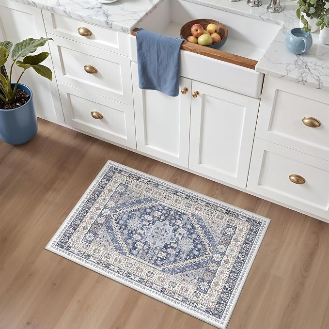 zesthome 2x3 Entryway Rug, Soft Washable Rugs, Non Slip Area Rug, Stain - Image 8