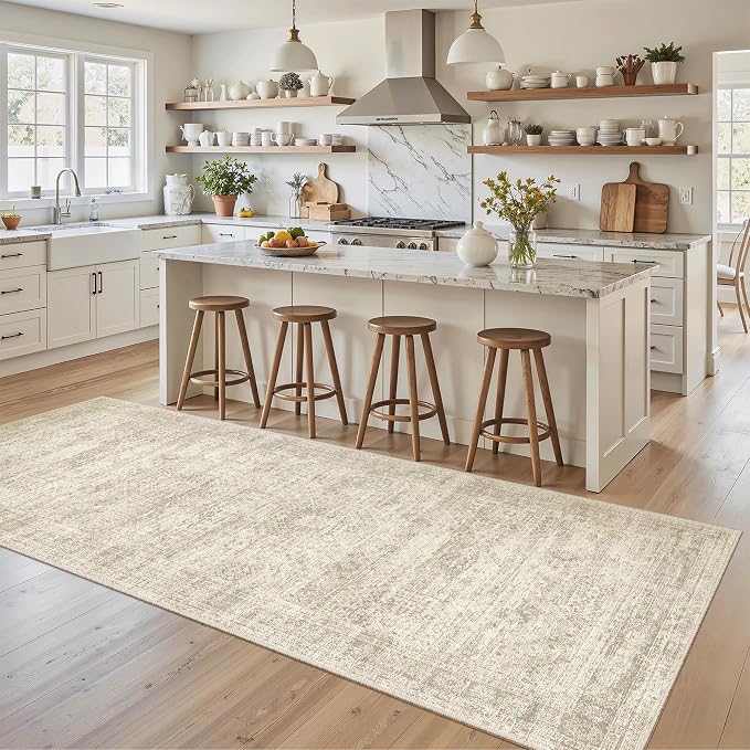 Runner Rug 3x6 Washable Non-Slip Kitchen Runner Rugs - Image 3