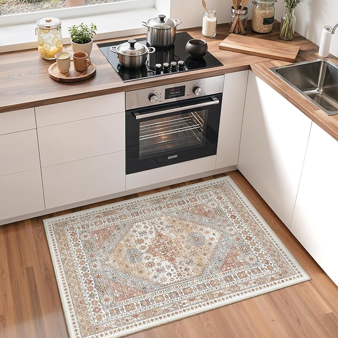 zesthome 2x3 Entryway Rug, Soft Washable Rugs, Non Slip Area Rug, Stain - Image 4