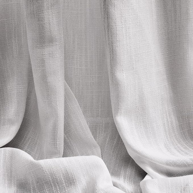 MYSKY HOME 90 Inch Farmhouse Curtains - Image 7