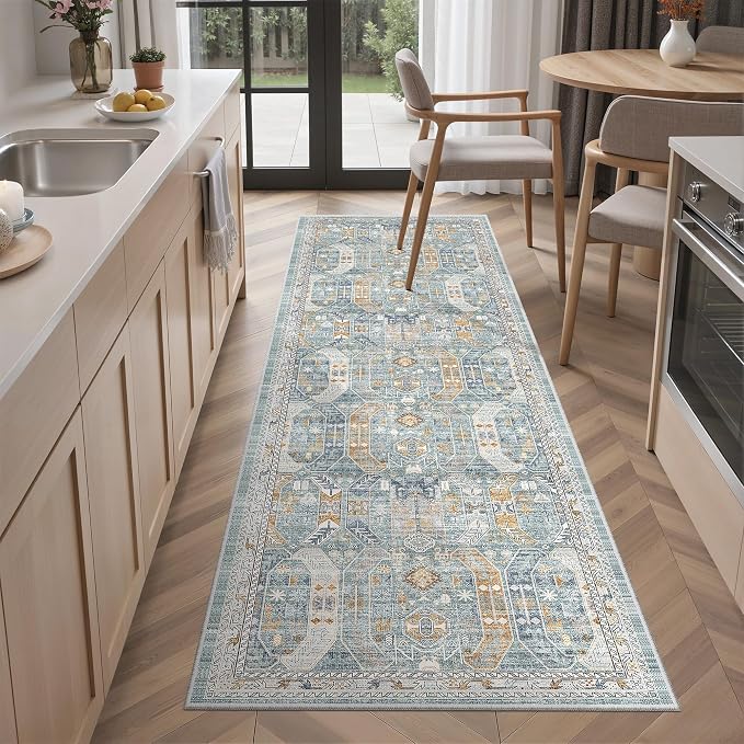 Madane Washable Runner Rug by Madane