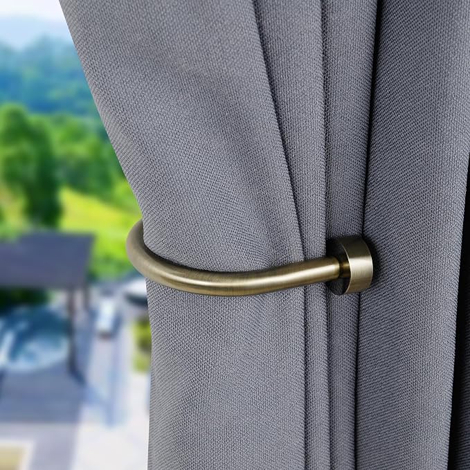 Premium Curtain Holdback, Quality Metal Decorative Curtain Holdbacks - Image 2
