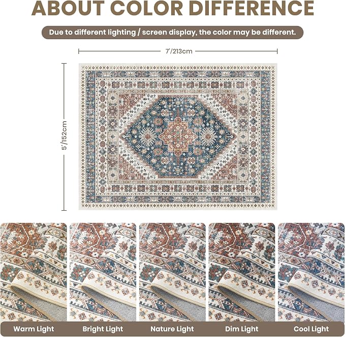 zesthome 5x7 Area Rugs - Image 2