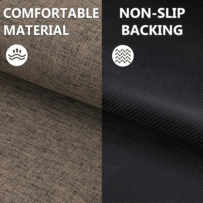 LEKEEPGO Ultra Thin Indoor Door Mat 24"x47", Low-Profile Door Mat Indoor - Image 4