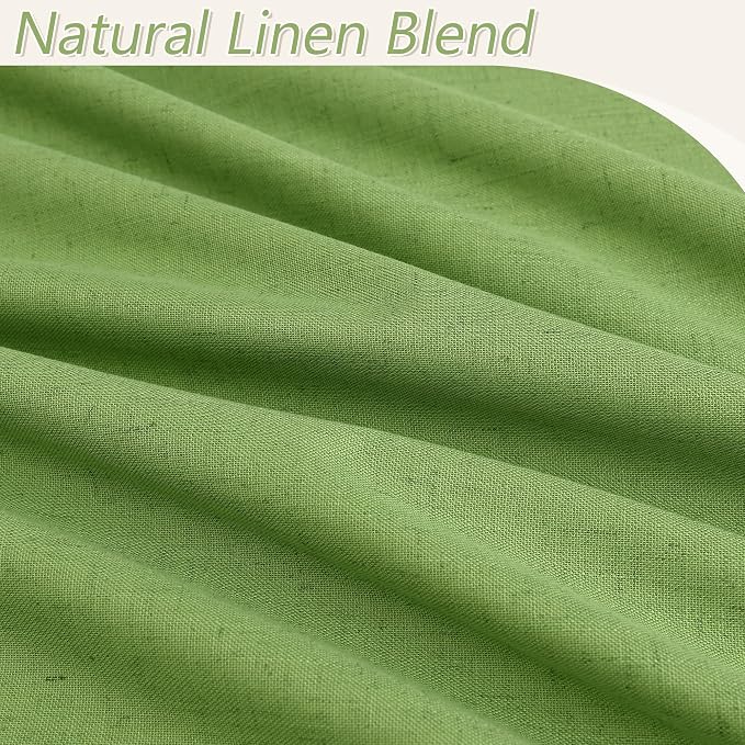 Guken 100% Blackout Curtains 84 Inch Length 2 Panels Set - Image 3