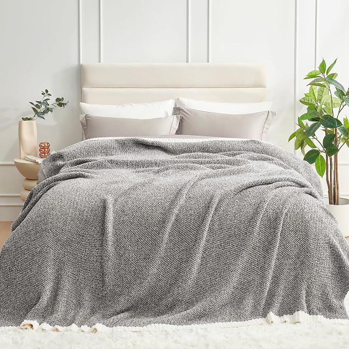 Snuggle Sac Queen Size Bedding Blankets, Super Soft Warm Oversized Blankets by SnuggleSac