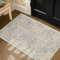 Washable Bathroom Rugs, Non-Slip Small Throw Rug by HazoHaus