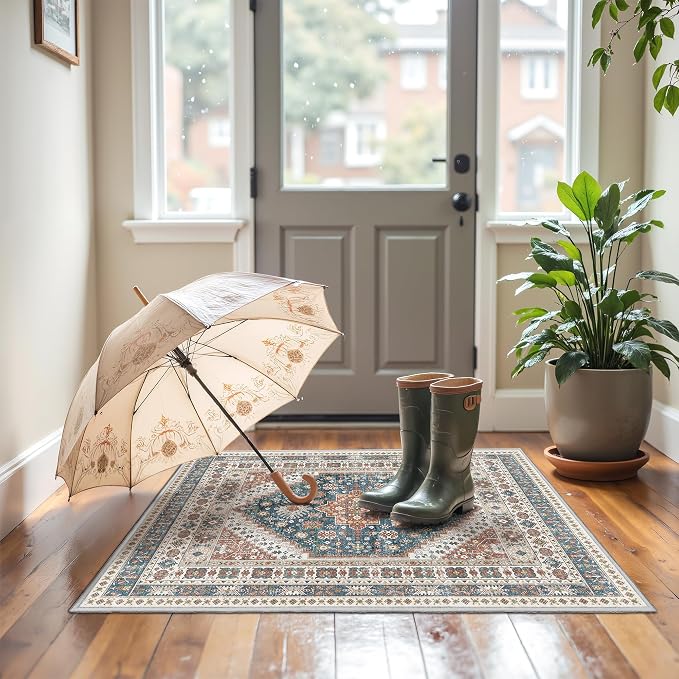 Entryway Rug - 2x3 Washable Rug Runner - Image 5
