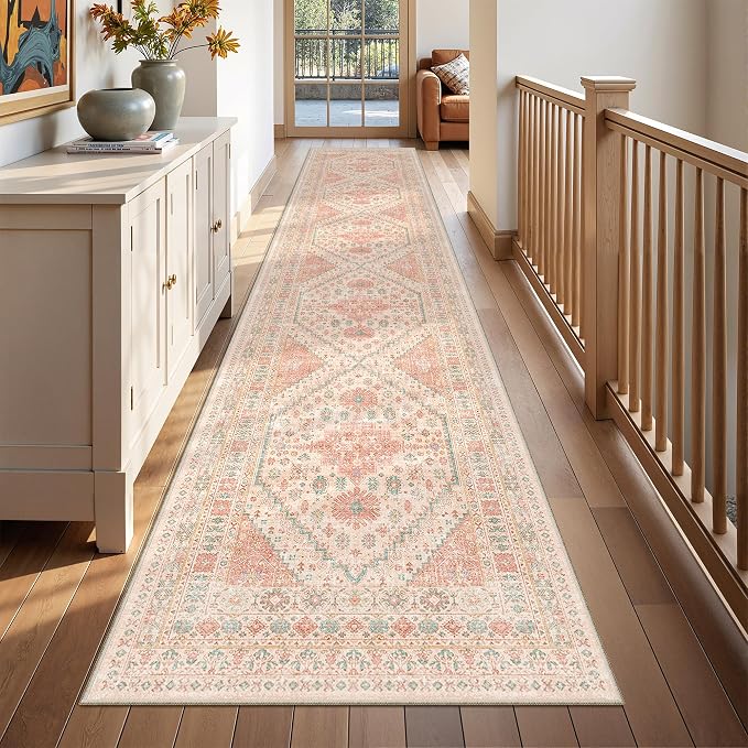 Hallway Runner Rug 2x12, Extra Long Washable Runner Rugs - Image 4