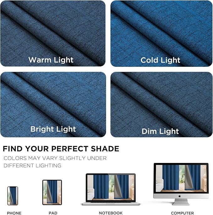 Joydeco Blackout Curtains for Bedroom - Image 9