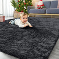 OLANLY 4x10 Area Rugs for Living Room Bedroom, Machine Washable Soft Fluffy by OLANLY