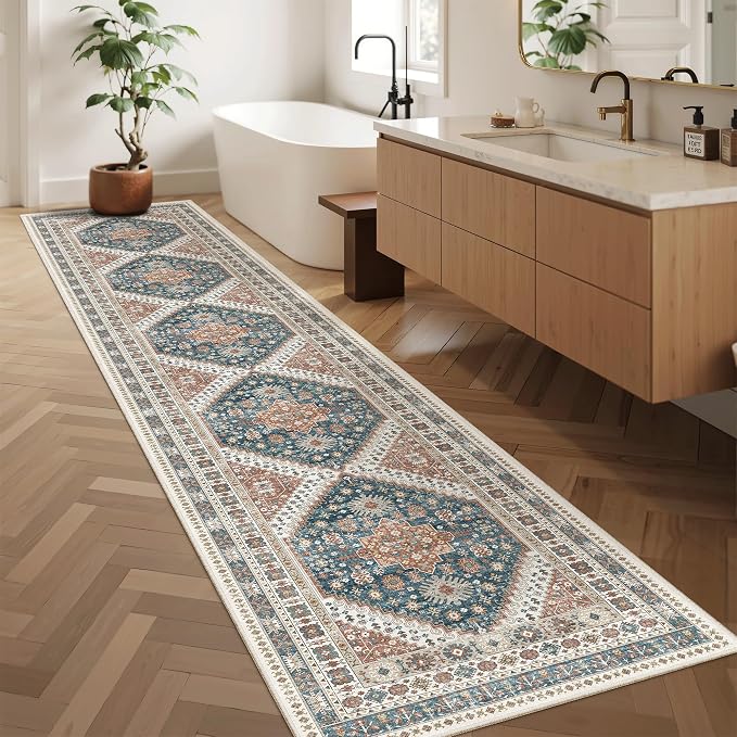 Madane Hallway Runner Rug 2x12, Extra Long Washable Runner Rugs - Image 5