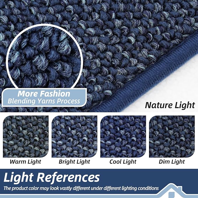 BEQHAUSE Kitchen Rugs and Mats 2PCS, Non-Slip Kitchen Mats - Image 5
