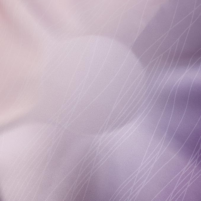 Estelar Textiler Pink and Purple Ombre Blackout Curtains 90 Inches Long 2 - Image 8