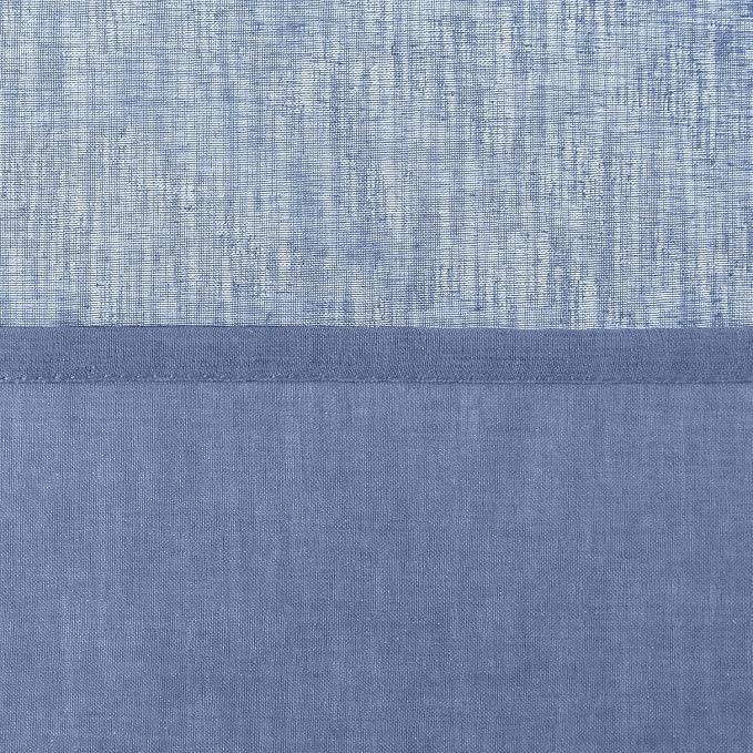 DWCN Sheer Curtains Semi Transparent Voile Rod Pocket Curtains - Image 5