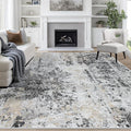 9x12 Area Rugs for Living Room Rug Washable: Abstract Large Rug for Dining Room by Aelenmu