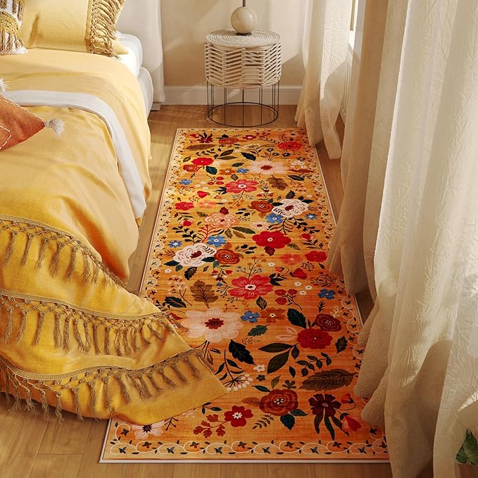 Rugcomf Runner Rug for Kitchen Rug Non Slip 2'x 6' Washable Rugs - Image 4