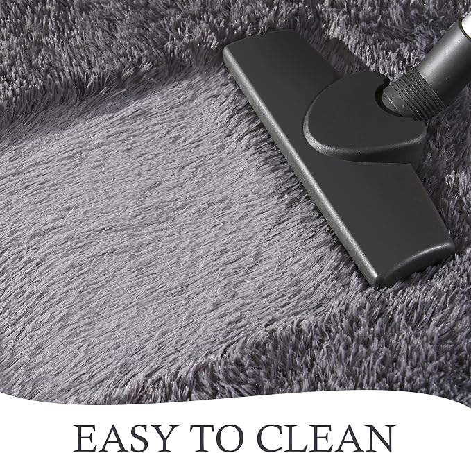 Chicrug Soft Runner Rugs for Bedroom Living Room Plush Fluffy Rugs 2x6 Feet - Image 7