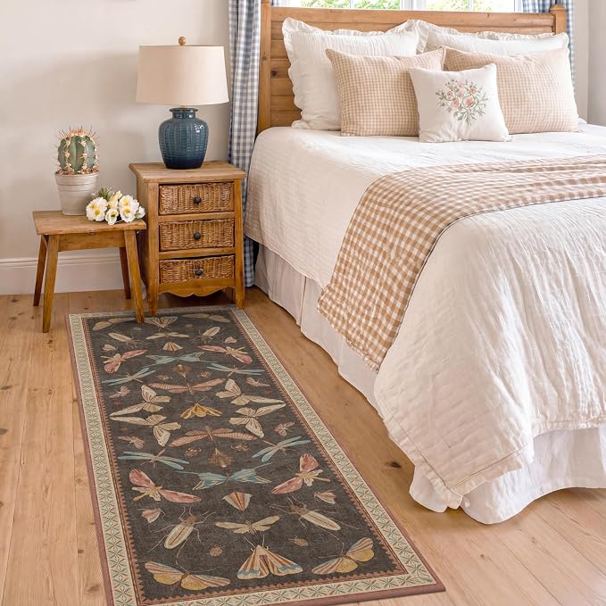 Brown 2x6 Indoor Rugs for Entryway - Image 3