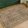 Brown Washable Entry Rug by HazoHaus