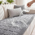 Fixwal Waterproof Flannel Dog Couch Cover, 27.6" x 88", Light Gray | Integrated by Fixwal