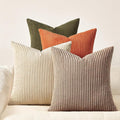 Topfinel Fall Home Decor Rust OliveGreen Throw Pillow Covers 22x22 Inch Set of by Topfinel
