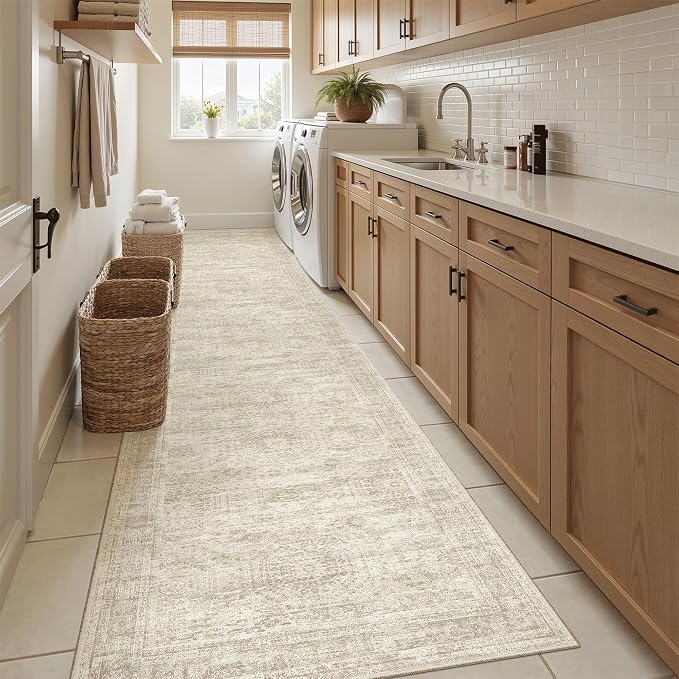 Runner Rug 2'6" x 12' Washable Non-Slip Runner Rugs - Image 9