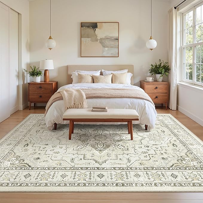 zesthome Washable Rug 6x9 Area Rugs, Stain Resistant Rugs - Image 9