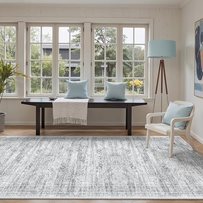 Soalmost 4x12 Wide Hallway Runners: Washable 12ft Runner Rug - Image 3