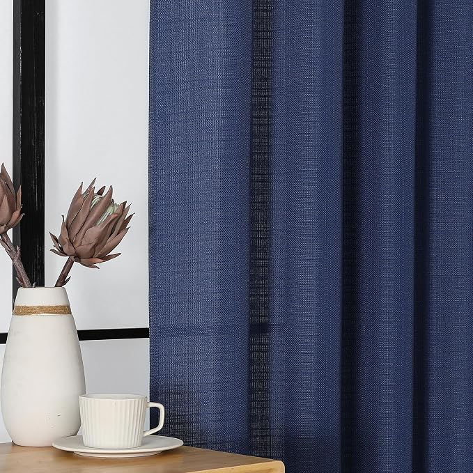 Chyhomenyc Blue Short Curtain Valance - Image 9