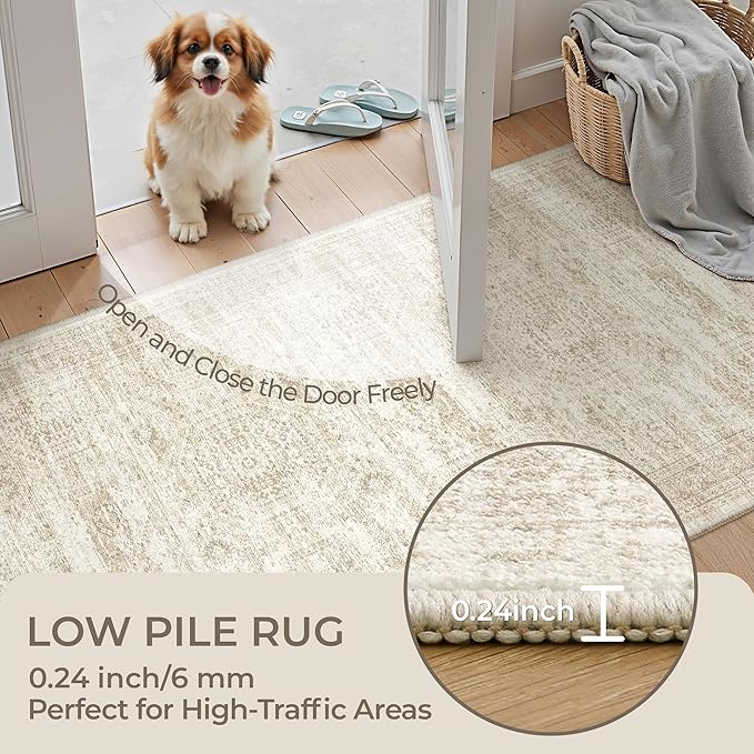 3x10 Runner Rug Non Slip Washable - Image 6