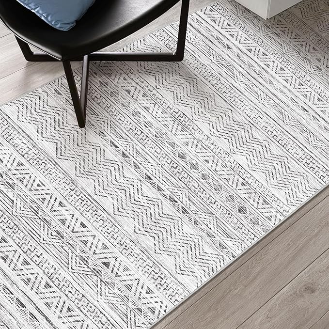 4x8 Washable Hallway Runner Rug：Moroccan Non-Slip Wide Runners - Image 7