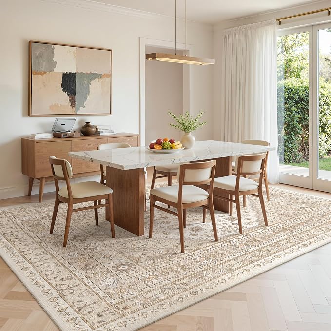 zesthome 6x9 Area Rug, Super Soft Washable Rugs - Image 8