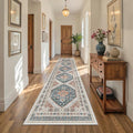 Carpet Runners for Hallway 12ft, Non-Slip Long Bathroom Rugs Runner for Kitchen by Restydon
