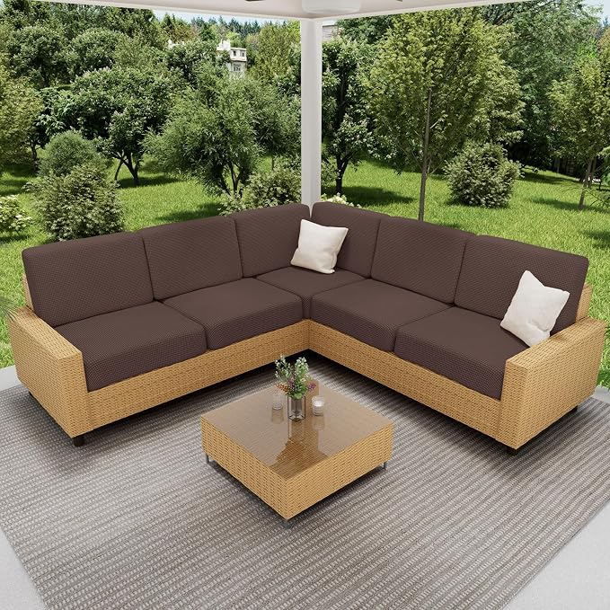 hyha Waterproof Couch Cushion Covers - Image 7